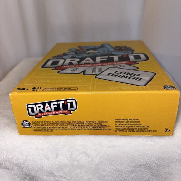 Draft'd board card game Pick A Team, For Any Theme Party or Family Gamenight NEW - Picture 5 of 5